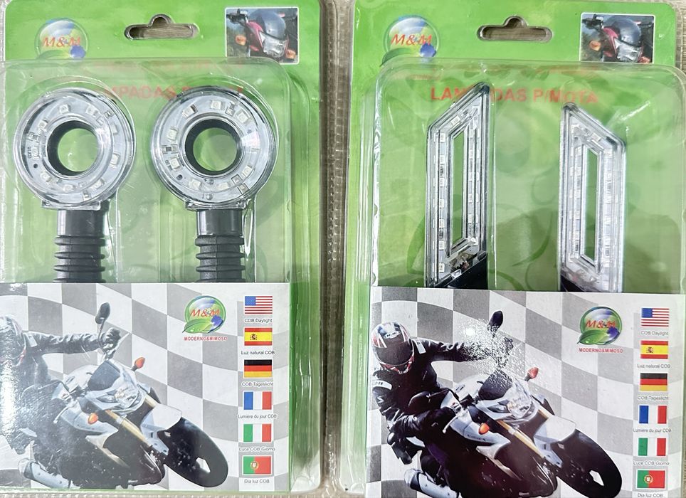 Piscas Led Moto vários modelos - Novo