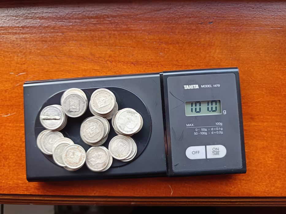 73 Moedas em prata Venezuela