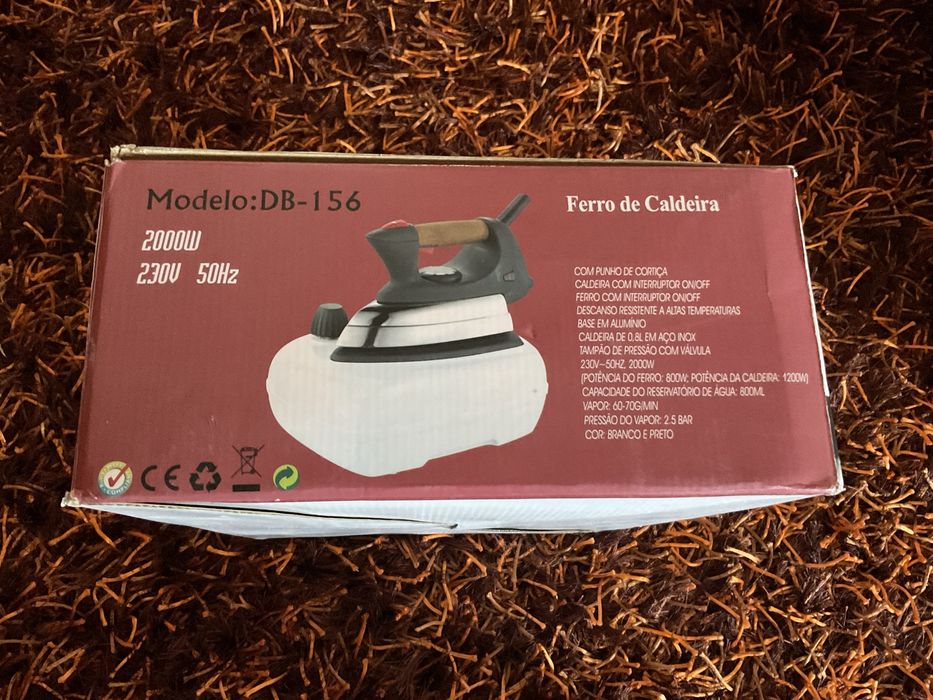 Ferro de Engomar com Caldeira