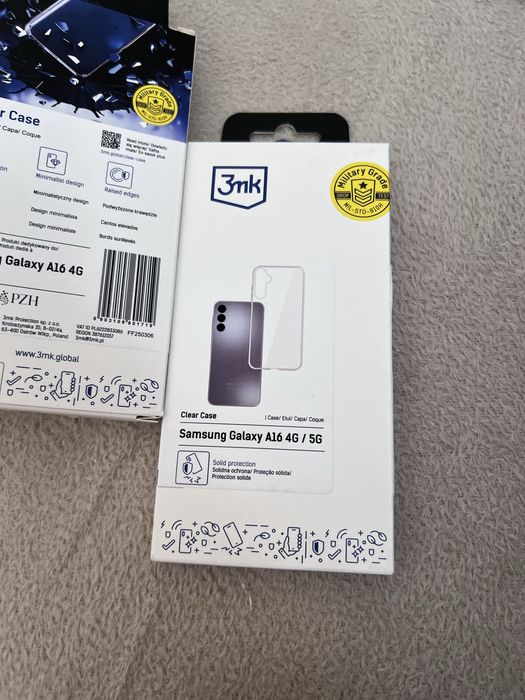 Etui 3mk do Samsung Galaxy A16 4/5G super clear transparent nie pogrubia telefonu! Nowe nowe