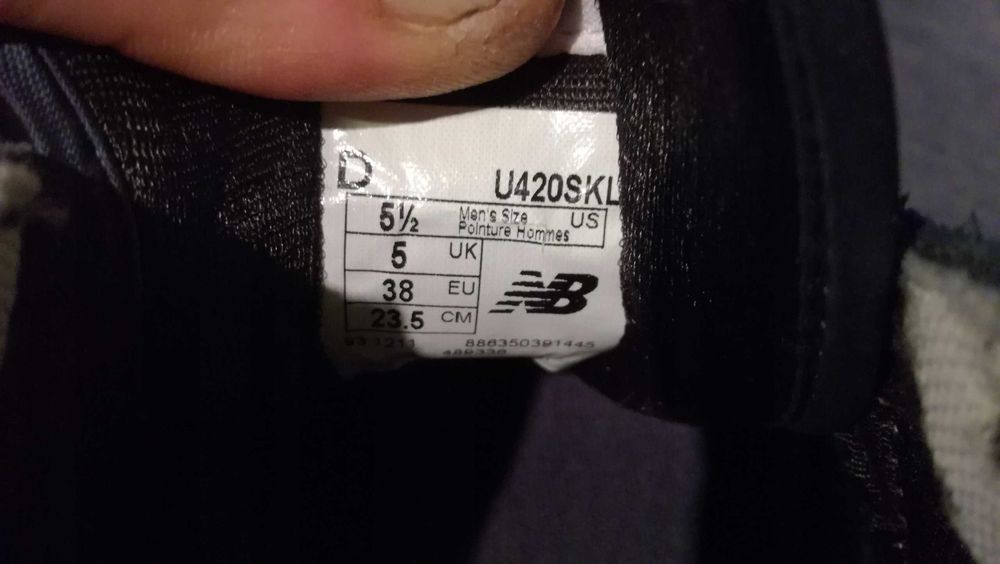 NEW BALANCE 420 U420SSKL r.38 stan bardzo dobry