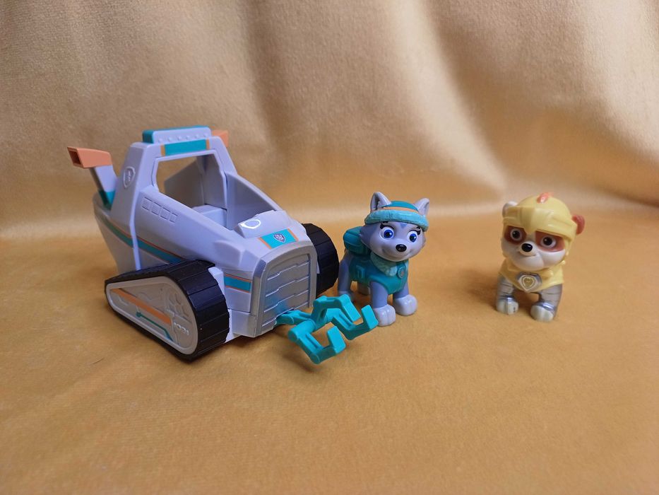 "Щенячий патруль" Paw Patrol Машинка Еверест+фігурки Кремез і Еверест