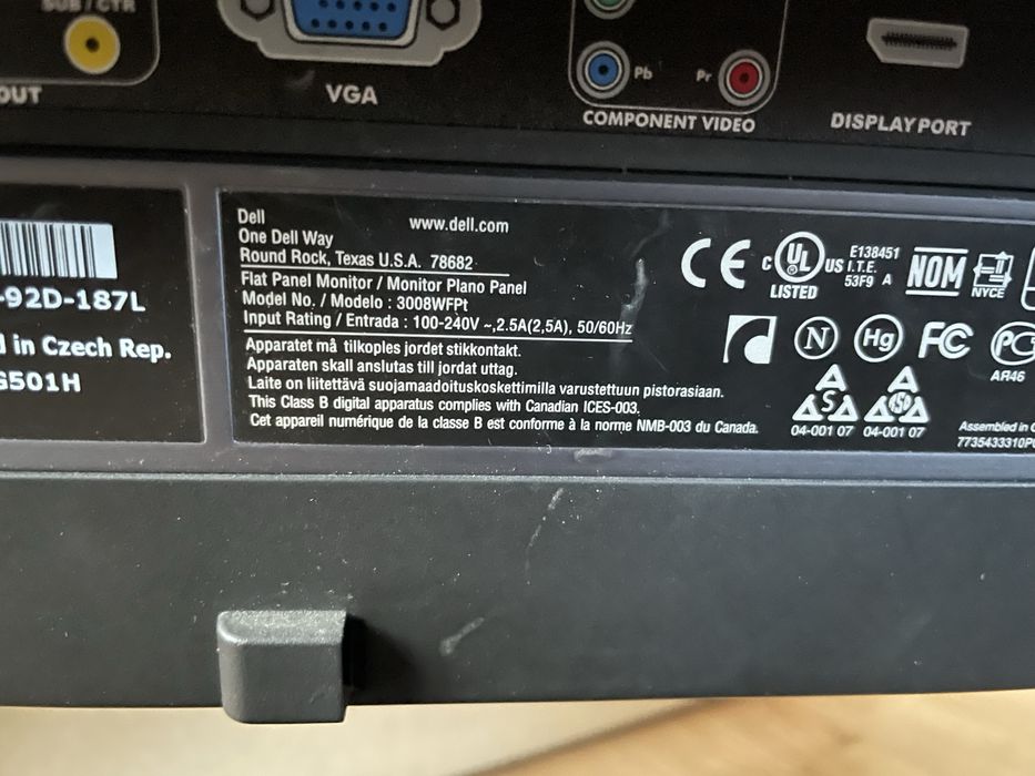 Monitor Dell 30 cali