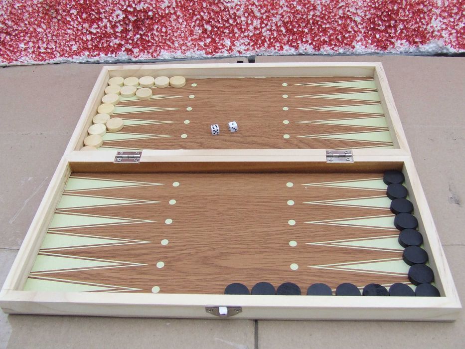 Шахматы шашки нарды, игровой набор 3в1/дерево/настольные/шахи