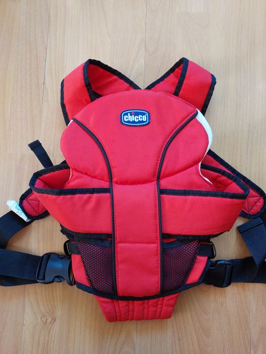 Эрго рюкзак-кенгуру Chicco GO BABY Красный