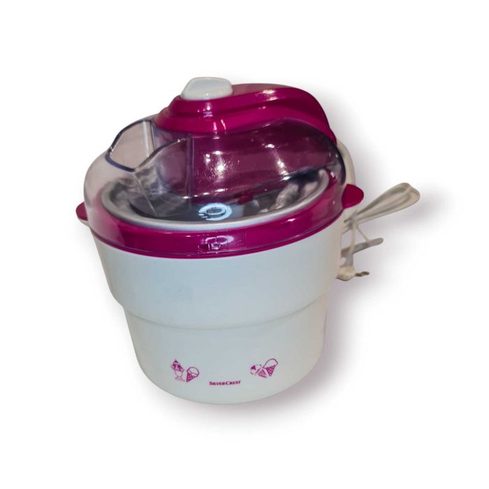 Máquina de Fazer Gelados SilverCrest SEC M 12 A1–1 Litro (Artigo Novo)