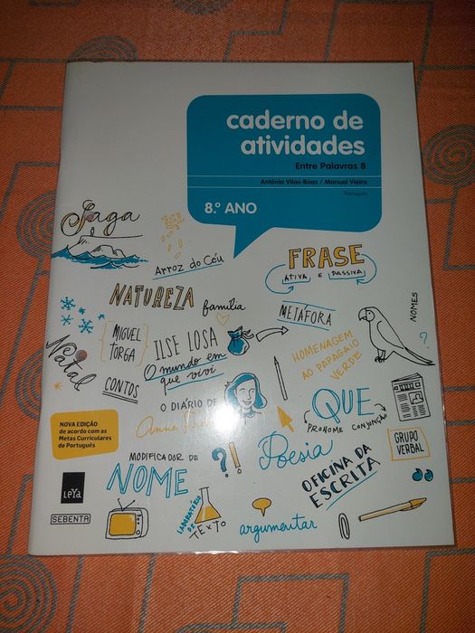 Caderno de Atividades Entre Palavras 8 Português