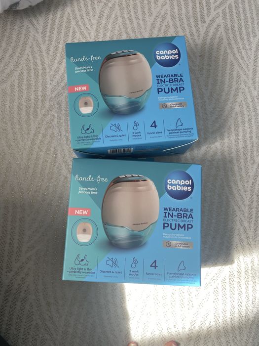 GWARANCJA Zestaw laktator canpol babies hands free