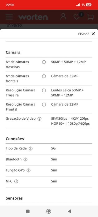 Smartphone XIAOMI 17T Pro 5G (6,59'' - 12 GB - 512 GB - Preto)