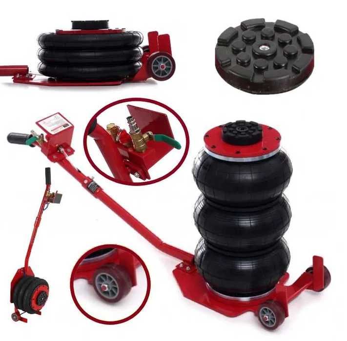 Podnośnik pneumatyczny poduszka bałwanek 3500kg max40cm, min15cm