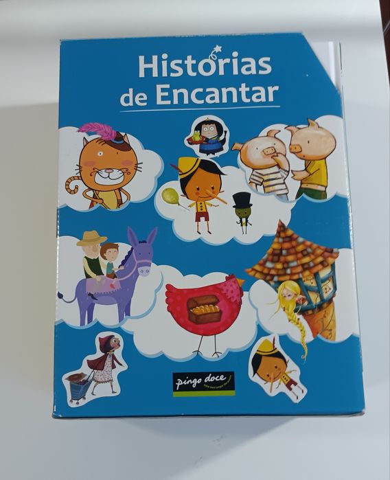 Coleção de 6 livros "Histórias de encantar"