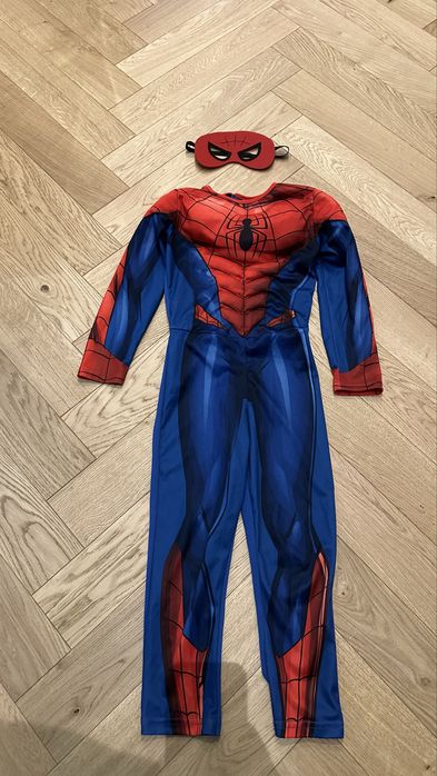 Spiderman h&m bal przebierancow 110/116 karnawal pajak 4/6 lat