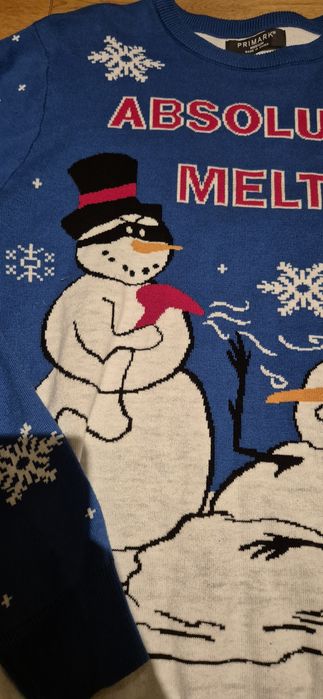 Sweter świąteczny unisex