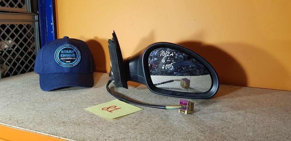 Espelho Retrovisor Seat Ibiza 6L Rebativel ESQ e DRT