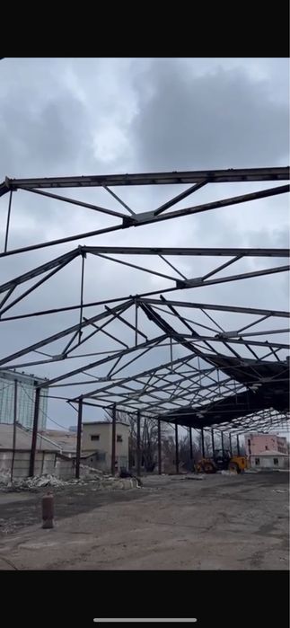 Каркас ангара 21 м ферми