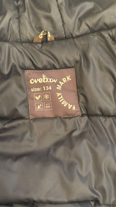 Дитячий пуховик для хлопчика