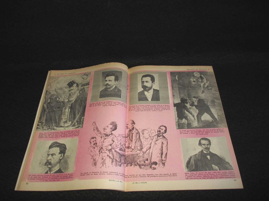 Revistas Vida Mundial Gomes da Costa Picasso Pierre de Coubertin O Século e a República
