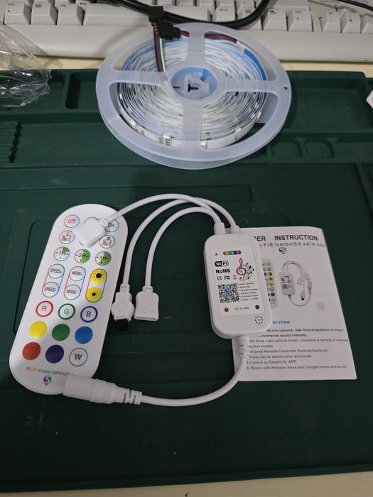 Fita led rgb 10m