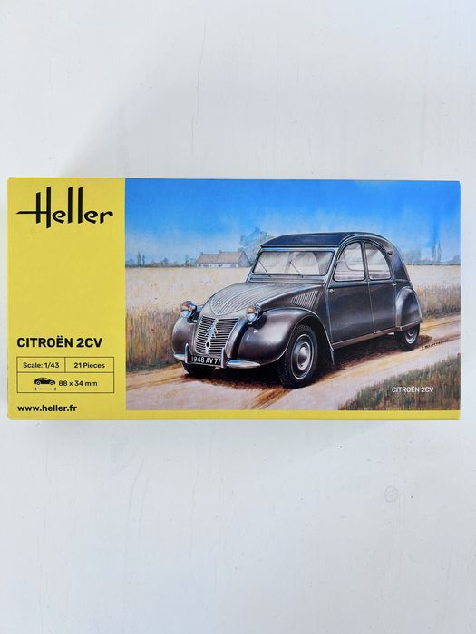 Samochód Citroen 2 CV model 1/43 Heller 80175