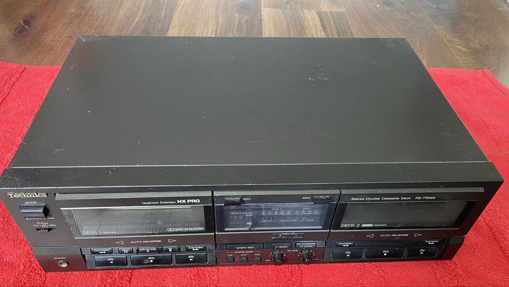 Magnetofon 2 kasetowy Technics oryginał Japan