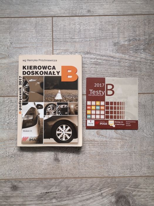 Książka Kierowca doskonaly B z plyta CD 2017
