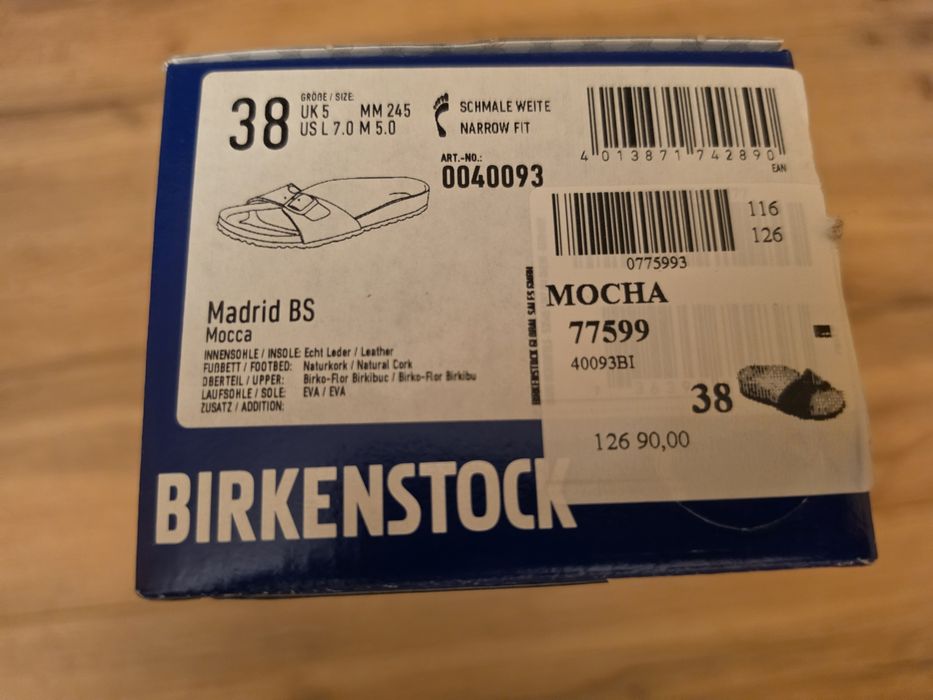 Sandálias Birkenstock