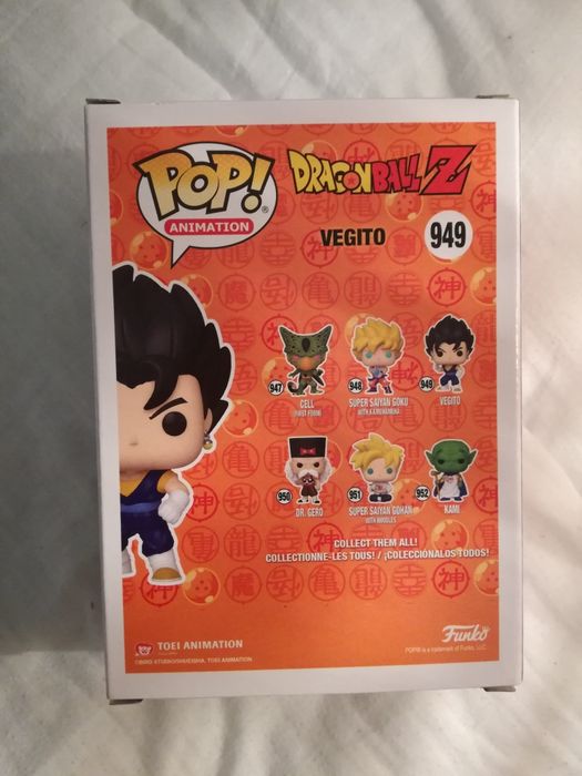 Funko pop Vegito 949 DragonBall