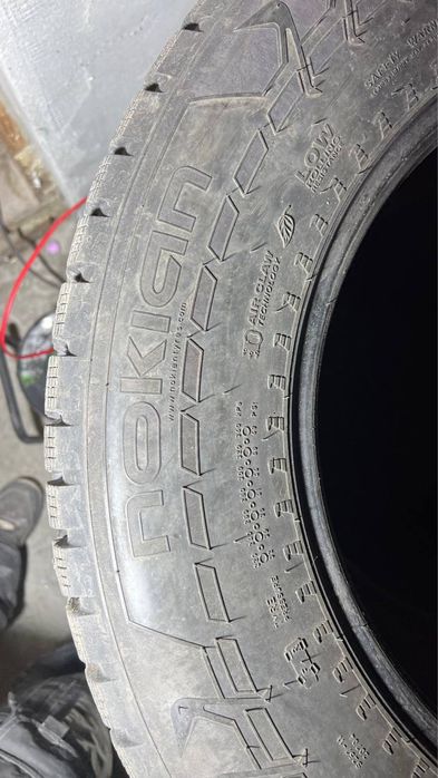 Комплект 265 60 18 nokian 95% остаток