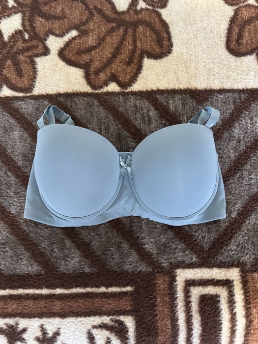 Biustonosz jak nowy, chłodny błękit, EU 80 (miseczka B)