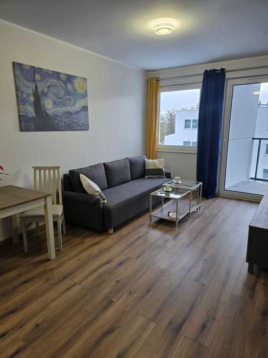 Nowo oddane, energooszczędne dwupokojowe 40m2 mieszkanie.