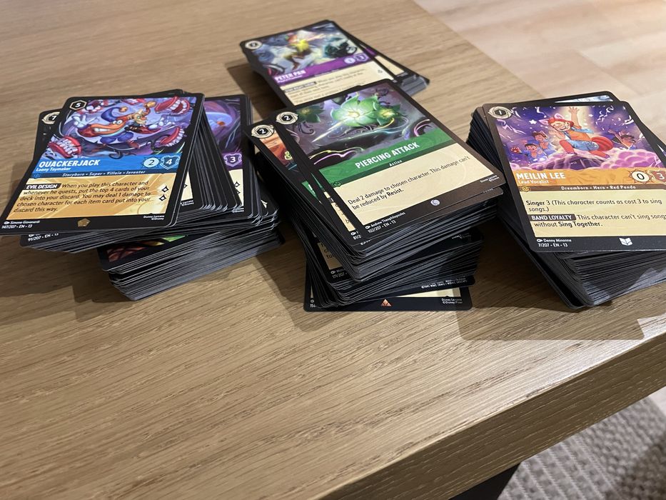 300+ kart lorcana attack of the vine