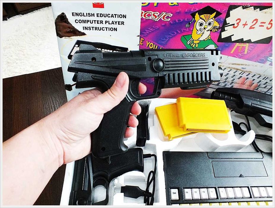 Konsola do gier na kartridże NN-138CS/C LearinKid - Unikat!