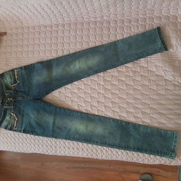 2 pary spodni jeansowych w roz. 38
