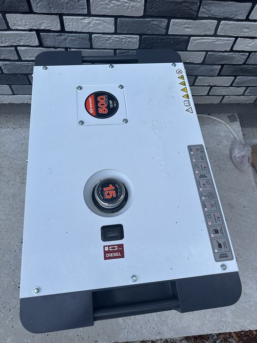 Генератор дизельний DAEWOO 10500DSE-3G 6.5 Кв, 1/3 фази, як новий