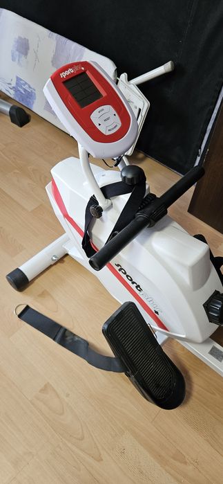 Z opaską do pomiarów.Wioślarz magnetyczny Sport Plus w super stanie