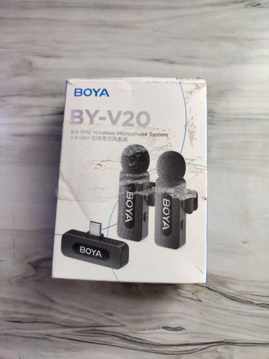 Мікрофон подвійний BOYA BY-V20 BY-V2 Usb Type