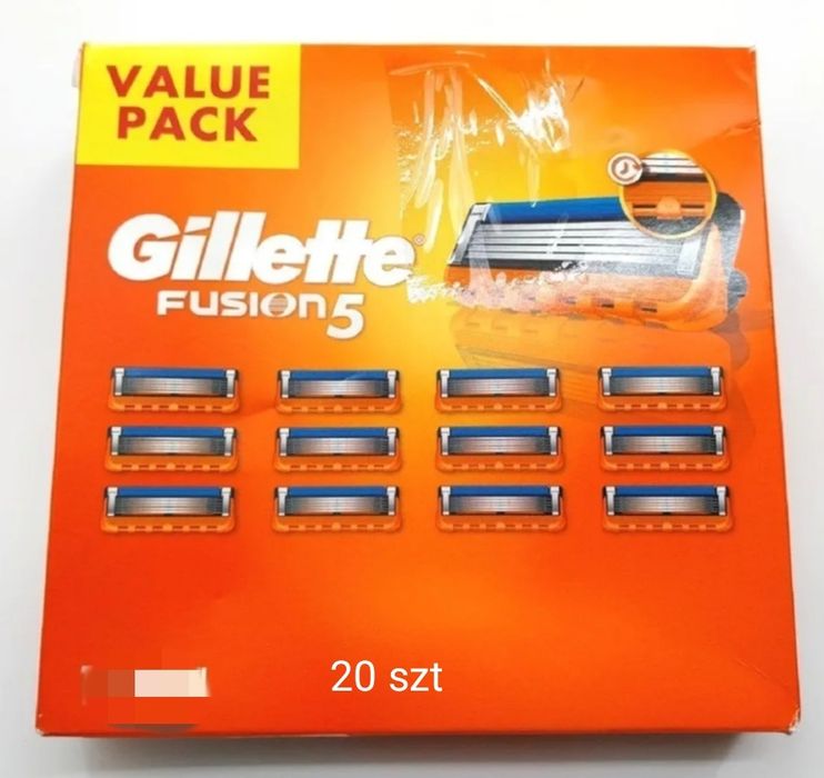Na Lewara Ostrza wymienne do maszynki Gillette Fusion 5 20 szt