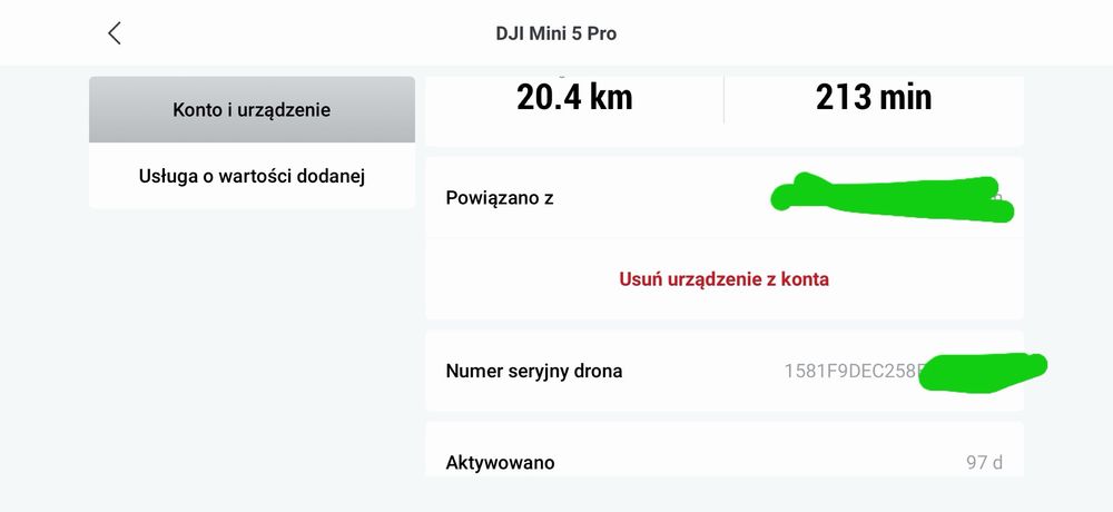 DJI Mini 5 PRO - 500 M Wysokość AGL !!!