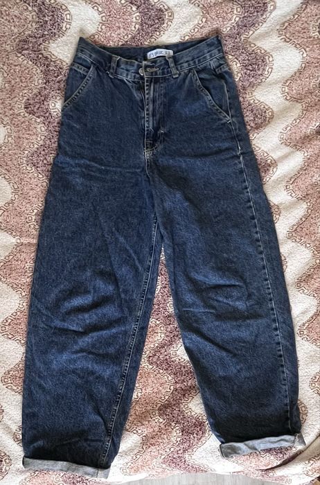 Стильні джинси IT'S BASIC з високою посадкою (Wide Leg / Baggy)