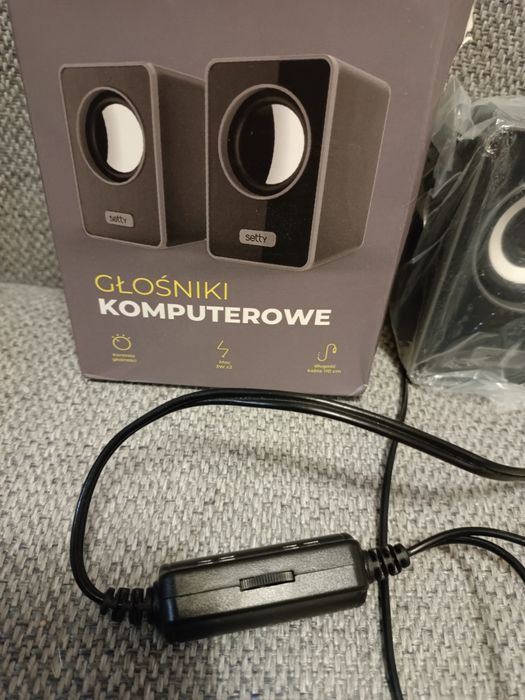 Głośniki komputerowe nowe,