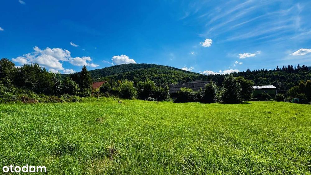 Działka bud w pełni uzbrojona , płaska , z widokiem na Kotarz BRENNA