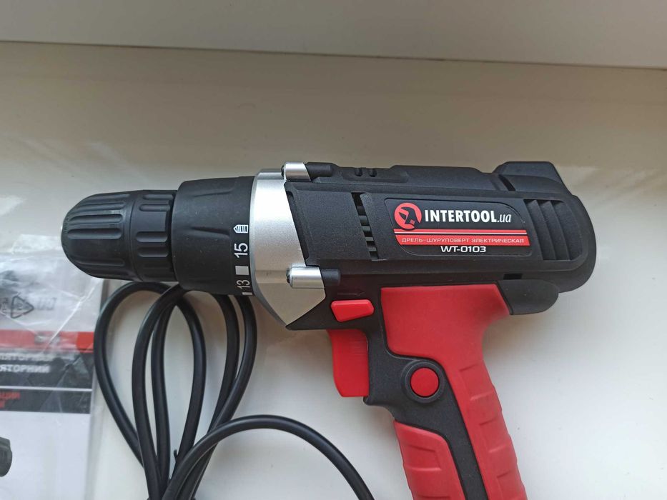 Дрель шуруповерт НОВА электрическая 400 Вт INTERTOOL БЕЗКОШТОВ ОЛХдост