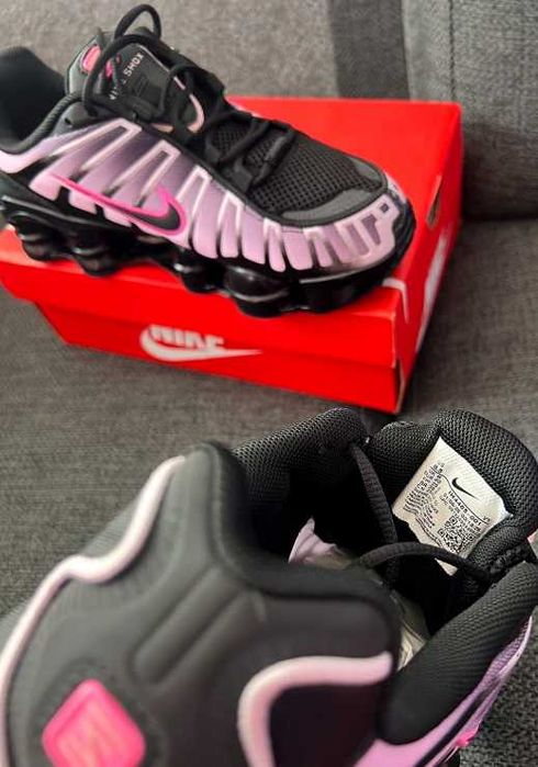Buty do biegania Nike Shox TL Full-Length Cushioned Sweet Pink 40