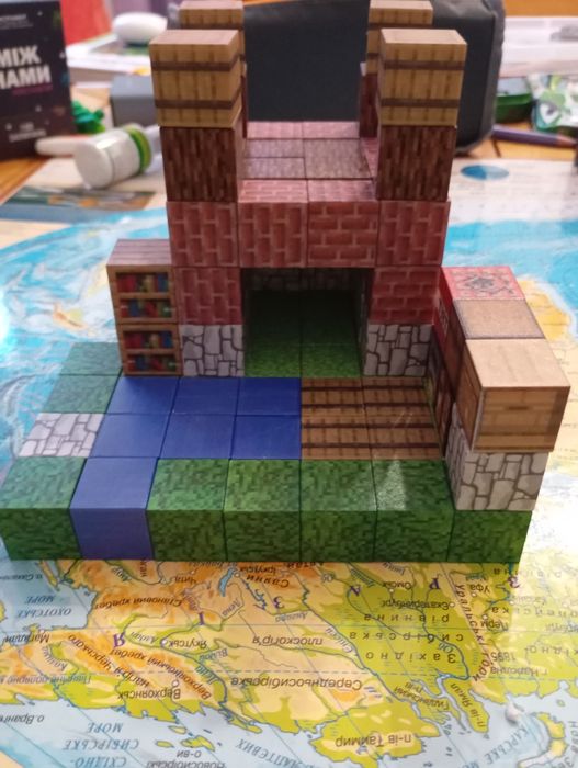 Магнітний конструктор Майнкрафт