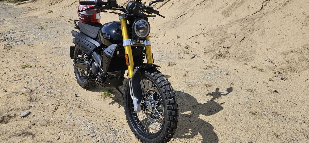 FANTIC CABALLERO 125 | 2025 | CUSTOM | 8000 KM. Jedyny taki w Polsce. Stan IGłA