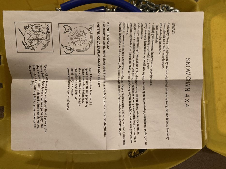 Łańcuchy śniegowe TAURUS 4x4 16mm KN247 235/70R16 235/65R17 235/60R18