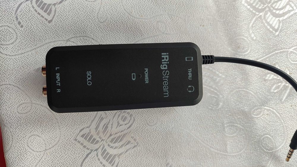 Аудіоінтерфейс IRig Stream Solo