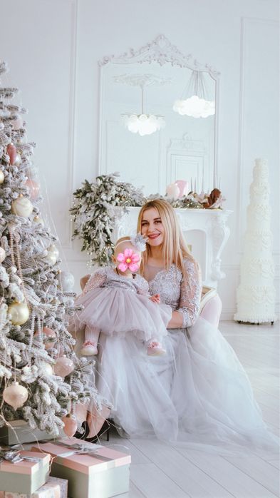 Мама доня family look 1 рік фемілі лук