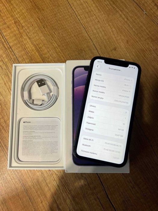 Apple iPhone 11 - bateria 100%