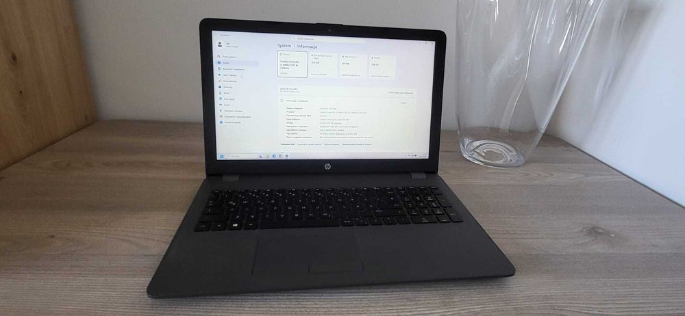 Laptop HP 255 G6 Procesor I3 16GB RAM DYSK SSD M2